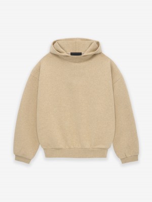 Fear Of God Essentials Hoodie Dorados | FOG-SN593558