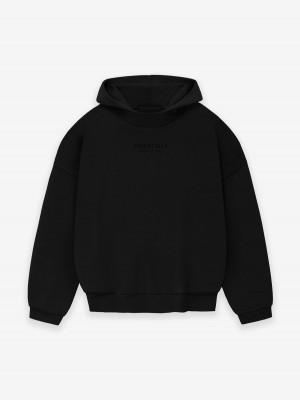 Fear Of God Essentials Hoodie Negros | FOG-SN593564