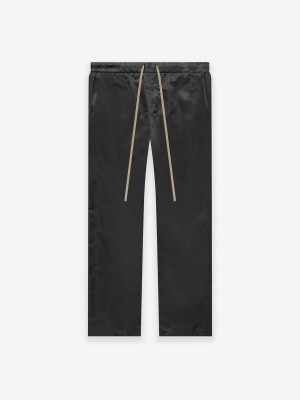 Fear Of God Nylon Twill Relaxed Pant Negros | FOG-SN593465